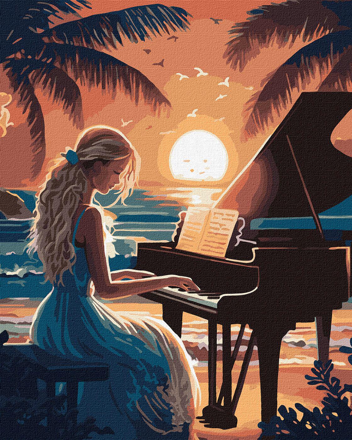 Набір для розпису по номерах Ideyka Гармонія звуків КНО8314 40x50 см (MTT-184142)