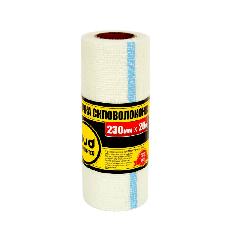 Стрічка-сітка серпянка для ГК Budmonster Prime 230 мм 20 м (510)