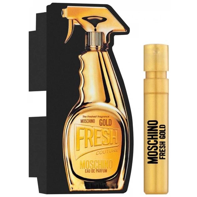 Парфюмированная вода для женщин Moschino Gold Fresh Couture 1 мл пробник (402720)