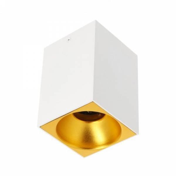 Спот GTV TENSA II GU10 max 20W IP20 квадрат Белый (00000023637)