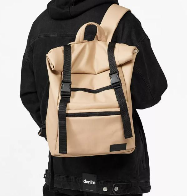 Рюкзак чоловічий Sambag RollTop LTT Бежевий (22651001) Рюкзак чоловічий Sambag RollTop LTT Бежевий (22651001)