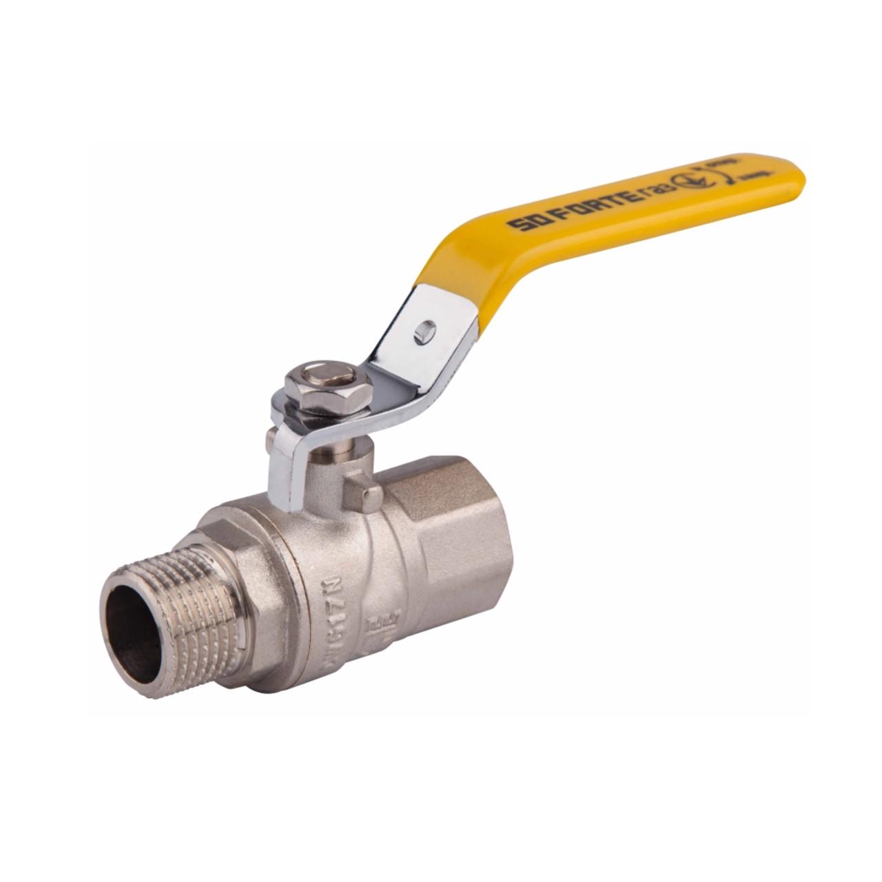 Кран шаровой SD Forte 1 1/4 ВН для газа ручка (SF605G32)