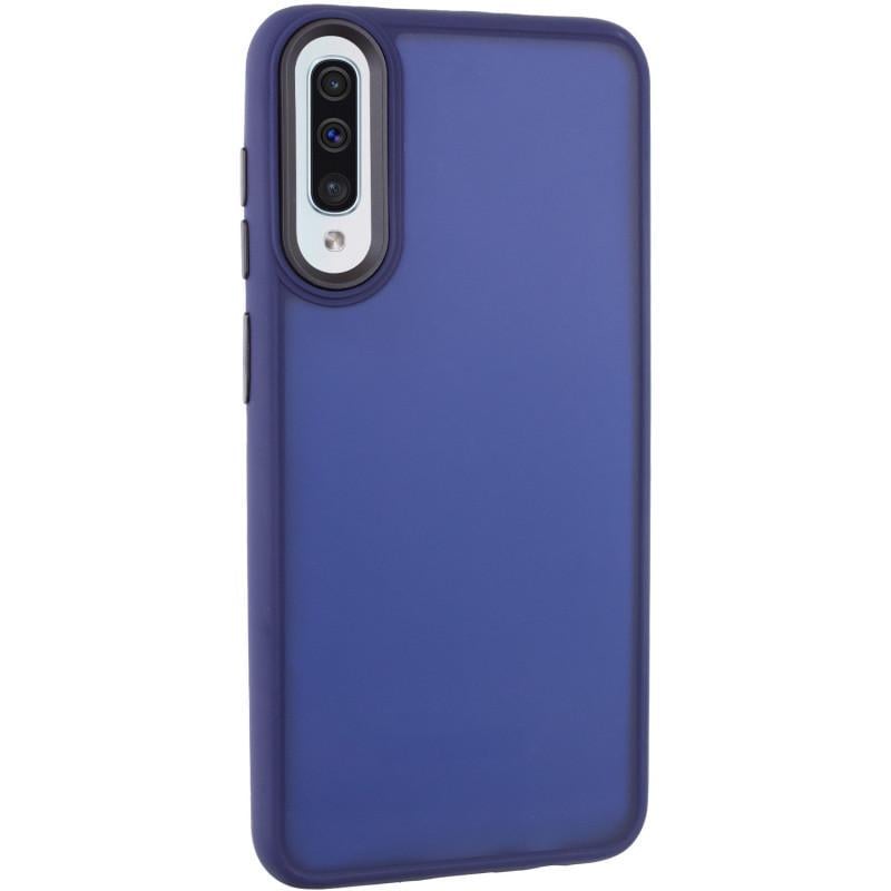 Противоударный Чехол TPU+PC Lyon Frosted для Samsung Galaxy A50 (A505F) / A50s / A30s Novy Blue