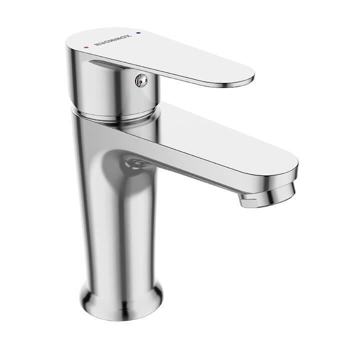 Змішувач Kuchinox FRESNO для умивальника з автоматичним підйомом (BQF_022D)