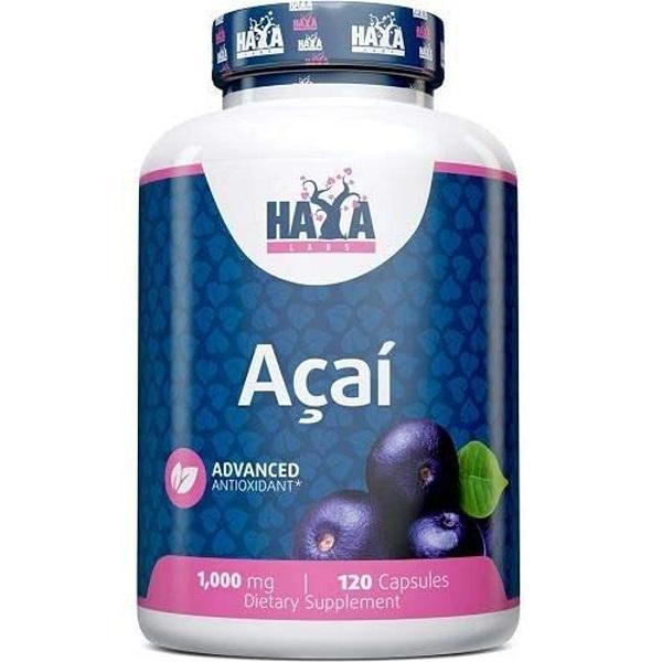 Асаї ягоди Haya Labs Acai 1000 мг 120 капсул (000019528)