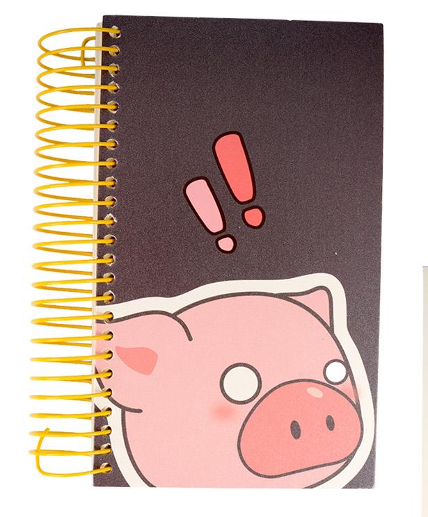 Блокнот на спирали AIHAO Коричневый (MAH-2019-605751)