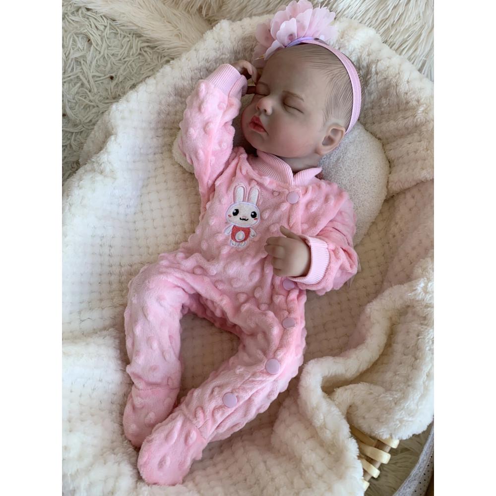 Кукла силиконовая коллекционная Reborn Пупс Энни виниловая 50 см