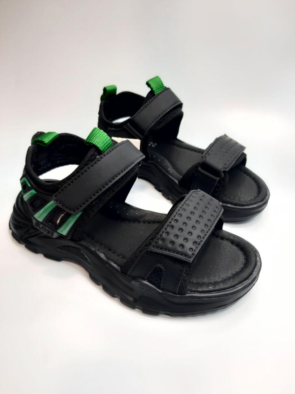 Босоножки Clibee для мальчика р. 38 23 см Черный (366-4 black)