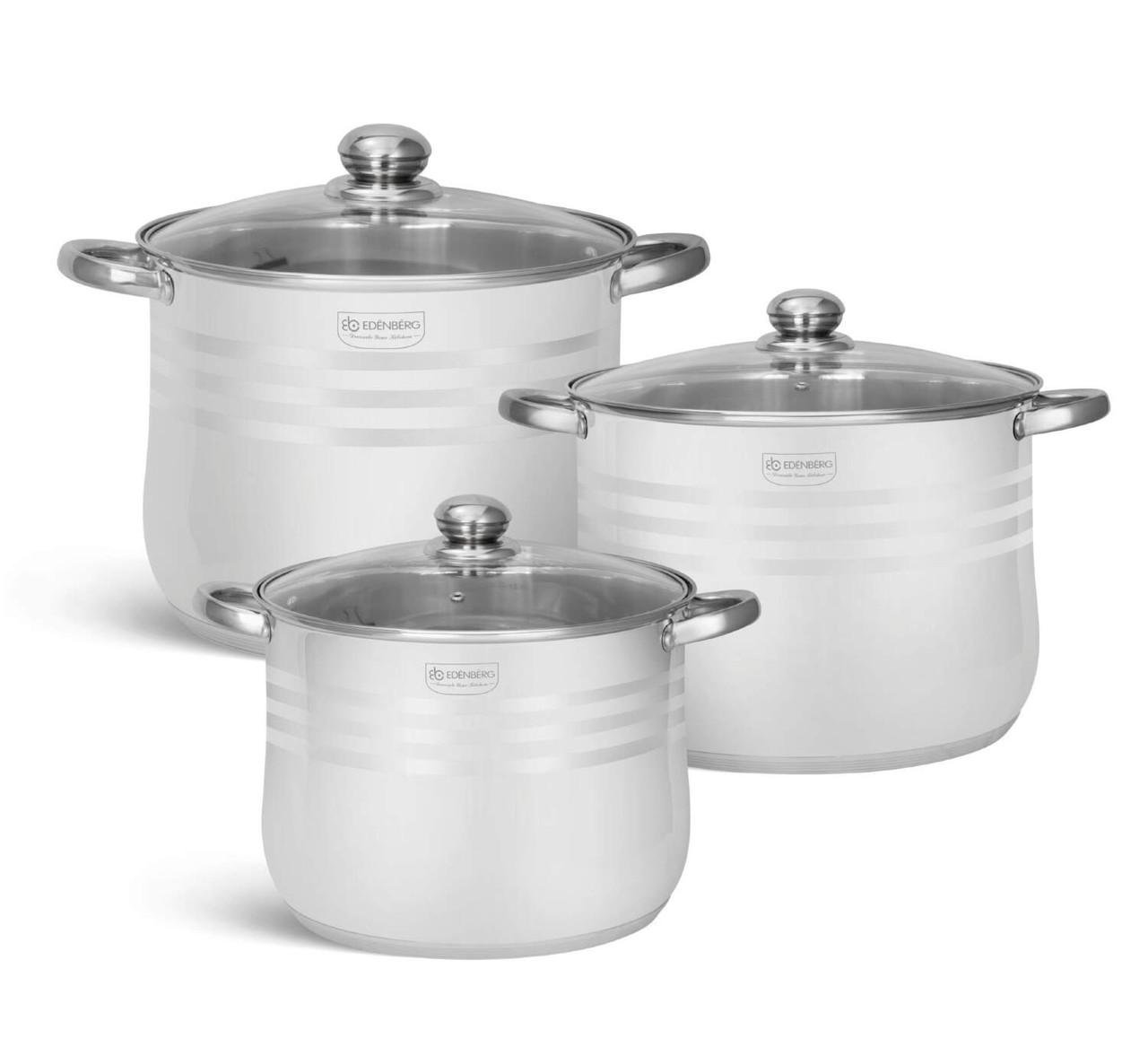 Набор кастрюль Edenberg EB-522 6 пр. Набор кастрюль Edenberg EB-522 6 пр.