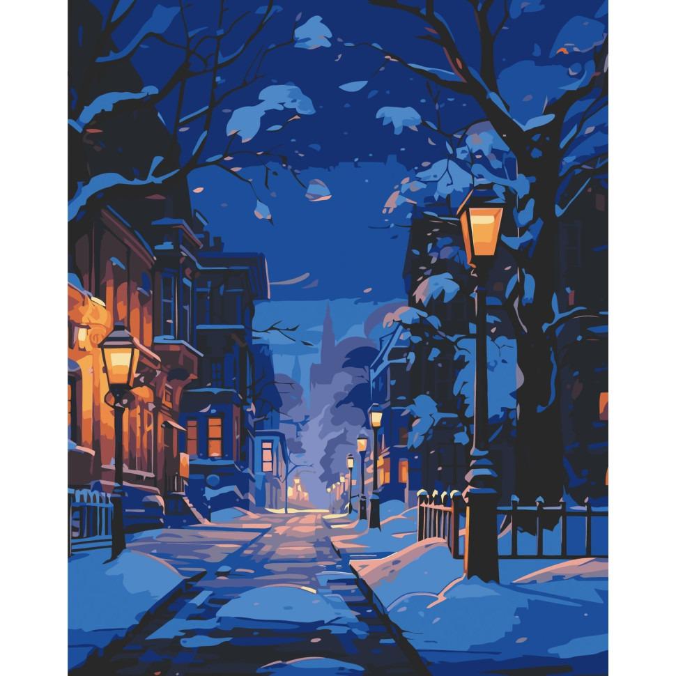 Картина по номерам ART CRAFT Зимняя ночь 40x50 см Разноцветный (PM-194-K-1266) Картина по номерам ART CRAFT Зимняя ночь 40x50 см Разноцветный (PM-194-K-1266)