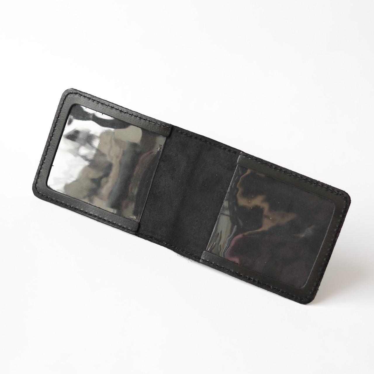 Обкладинка для посвідчення ТРО з ребрами Чорний (2137022386) - фото 2 Обкладинка для посвідчення ТРО з ребрами Чорний (2137022386) - фото 2