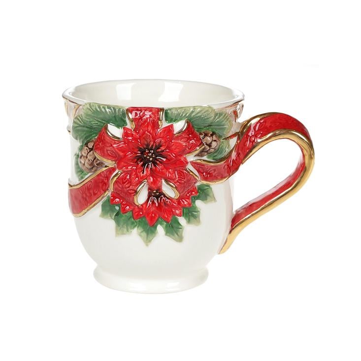 Кружка керамическая с объемным рисунком BonaDi 500 мл (997-004)