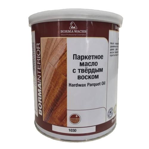 Масло для паркета Borma Wachs HARD WAX PARQUET OIL 4952 HW 5 л (1030)