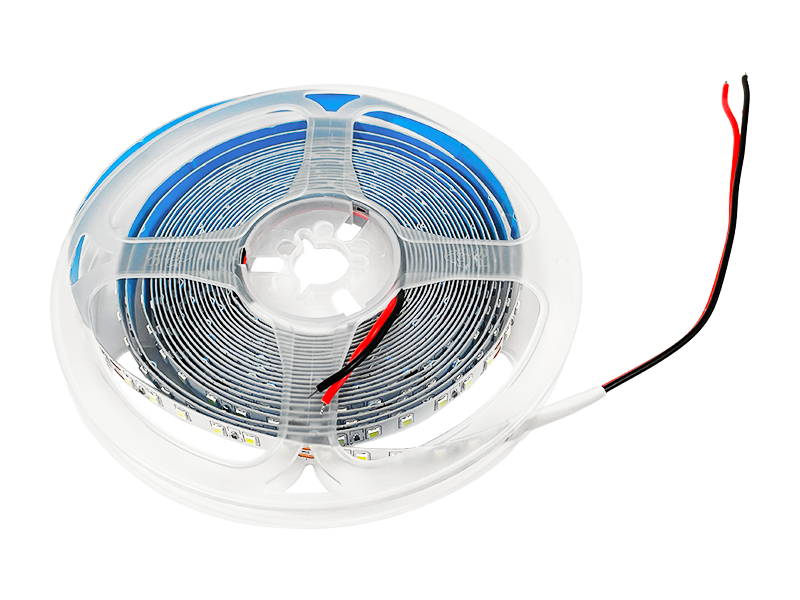 Светодиодная лента 1 м SMD2835 120 LED 24В IP20 холодный белый (6115)
