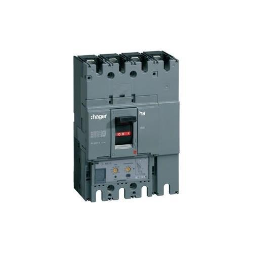 Автоматический выключатель силовой Hager 250А 50kA 4 полюса HND251U h400 (13879)