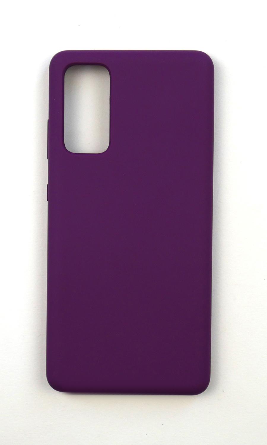 Чехол Jelly Silicone Case Samsung S20 FE Purple (30)
