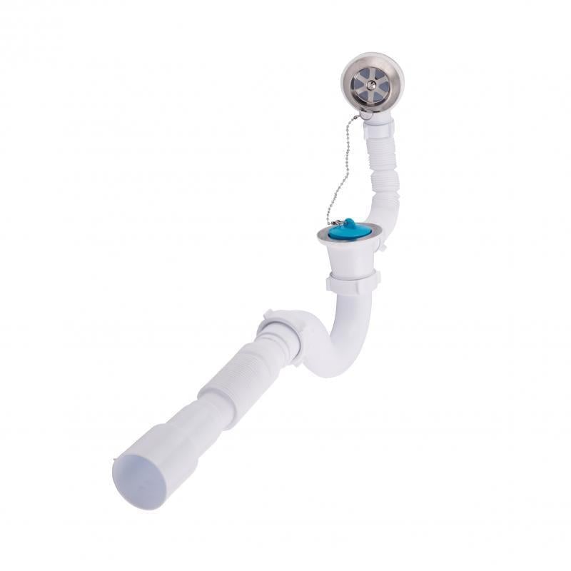 Сифон для ванни Lidz WHI 60 03 V001 00 прямоточний (00042786)