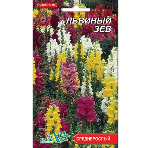 Насіння Левиний зів суміш однорічник середньорослий 0,1 г (26328)