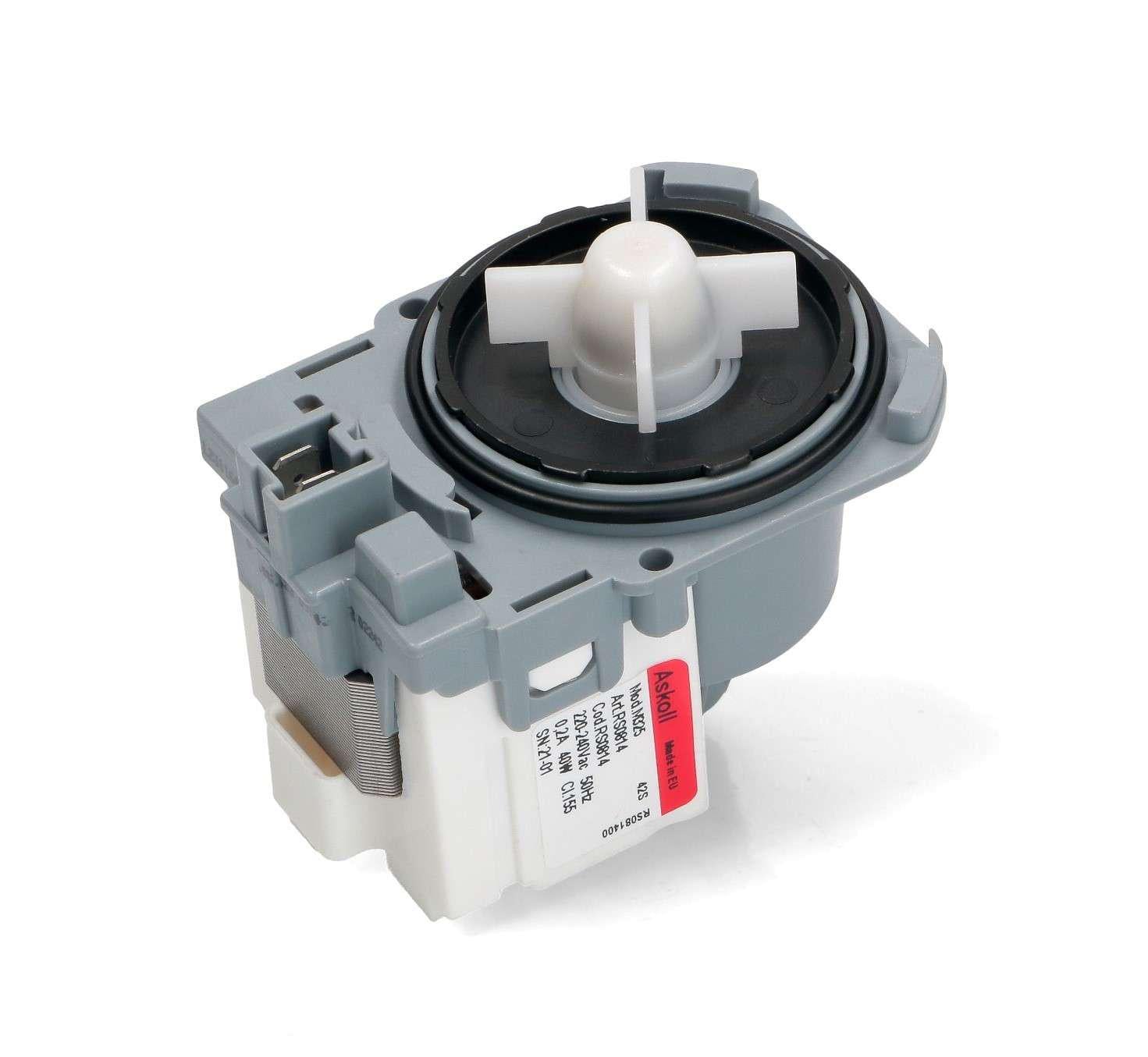 Насос для пральної машини Askoll M50 RC0036 C00266228 M221 універсальний 3 защіпки