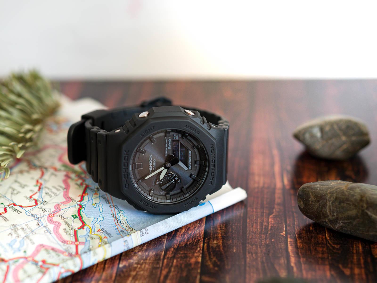 Часы Casio G-SHOCK GA-B2100-1A1ER (4870) - фото 2 Часы Casio G-SHOCK GA-B2100-1A1ER (4870) - фото 2