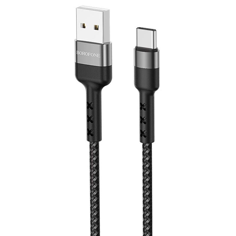 Дата кабель Borofone BX34 Advantage USB to Type-C 1 м Black