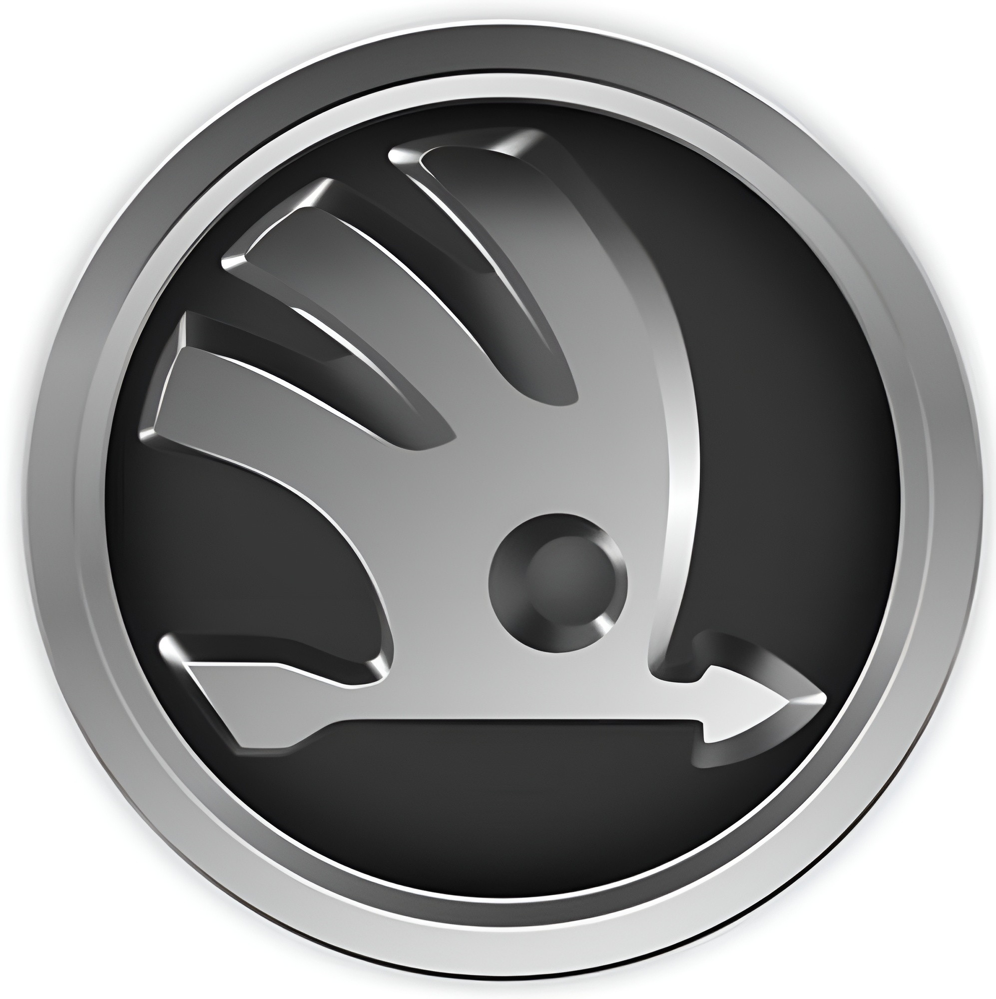 Емблема решітки радіатора Skoda Superb 08-13 Чорний (1ST853630AAUL) Емблема решітки радіатора Skoda Superb 08-13 Чорний (1ST853630AAUL)