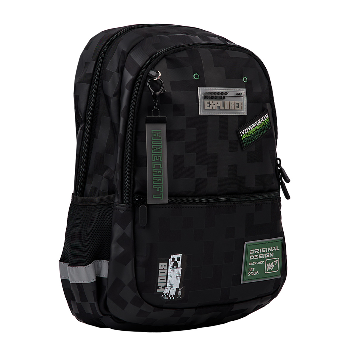 Рюкзак YES T-113 Minecraft Boom 42х27х12,5 см Черный (559973)