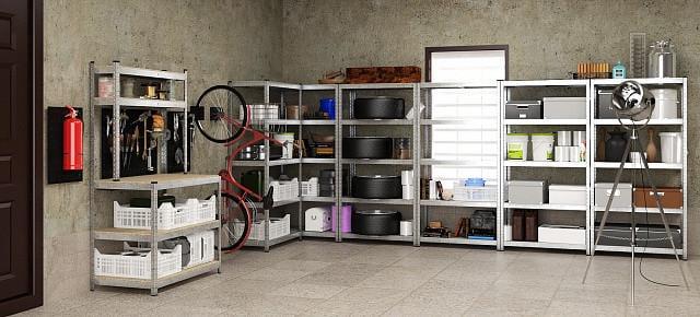 Стелаж Меткас Стандарт ОД 220 кг/полицю 5 полиць ДСП оцинкований металевий 1950x1200x600 мм (3DPanda-S195201206051) - фото 2 Стелаж Меткас Стандарт ОД 220 кг/полицю 5 полиць ДСП оцинкований металевий 1950x1200x600 мм (3DPanda-S195201206051) - фото 2