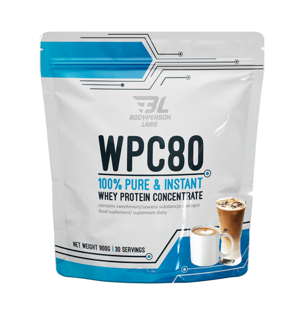 Протеин Bodyperson Labs WPC80 900 g 30 servings Ice Coffe