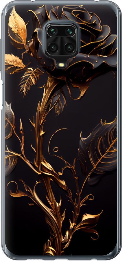 Чехол на Xiaomi Redmi Note 9 Pro Роза 3 (5552t-1911-42517)