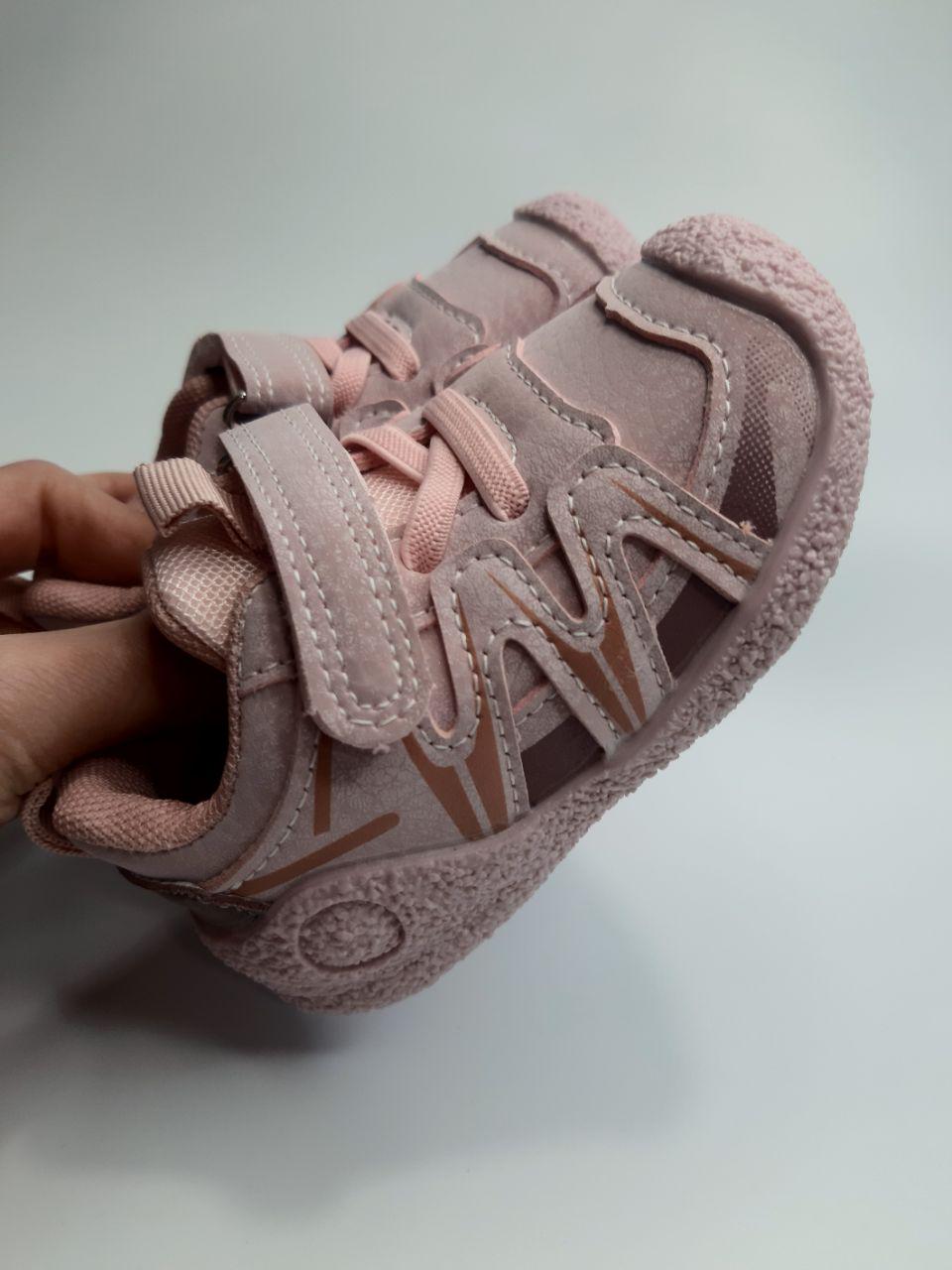 Кросівки для дівчинки Clibee р. 19 13,9 см Рожевий (581 LA pink) - фото 2 Кросівки для дівчинки Clibee р. 19 13,9 см Рожевий (581 LA pink) - фото 2