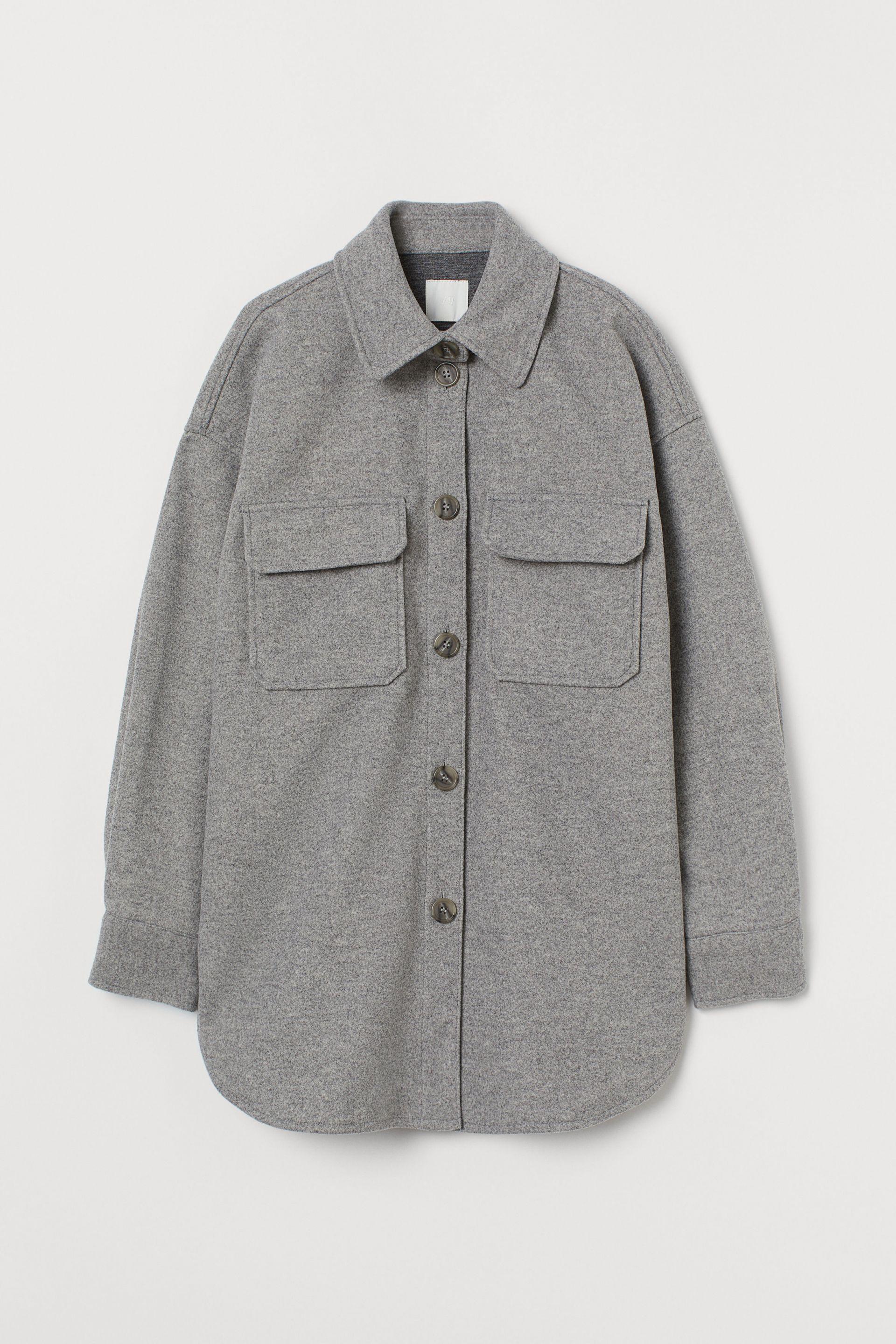 Куртка-рубашка S Темно-серый (8986945wer)