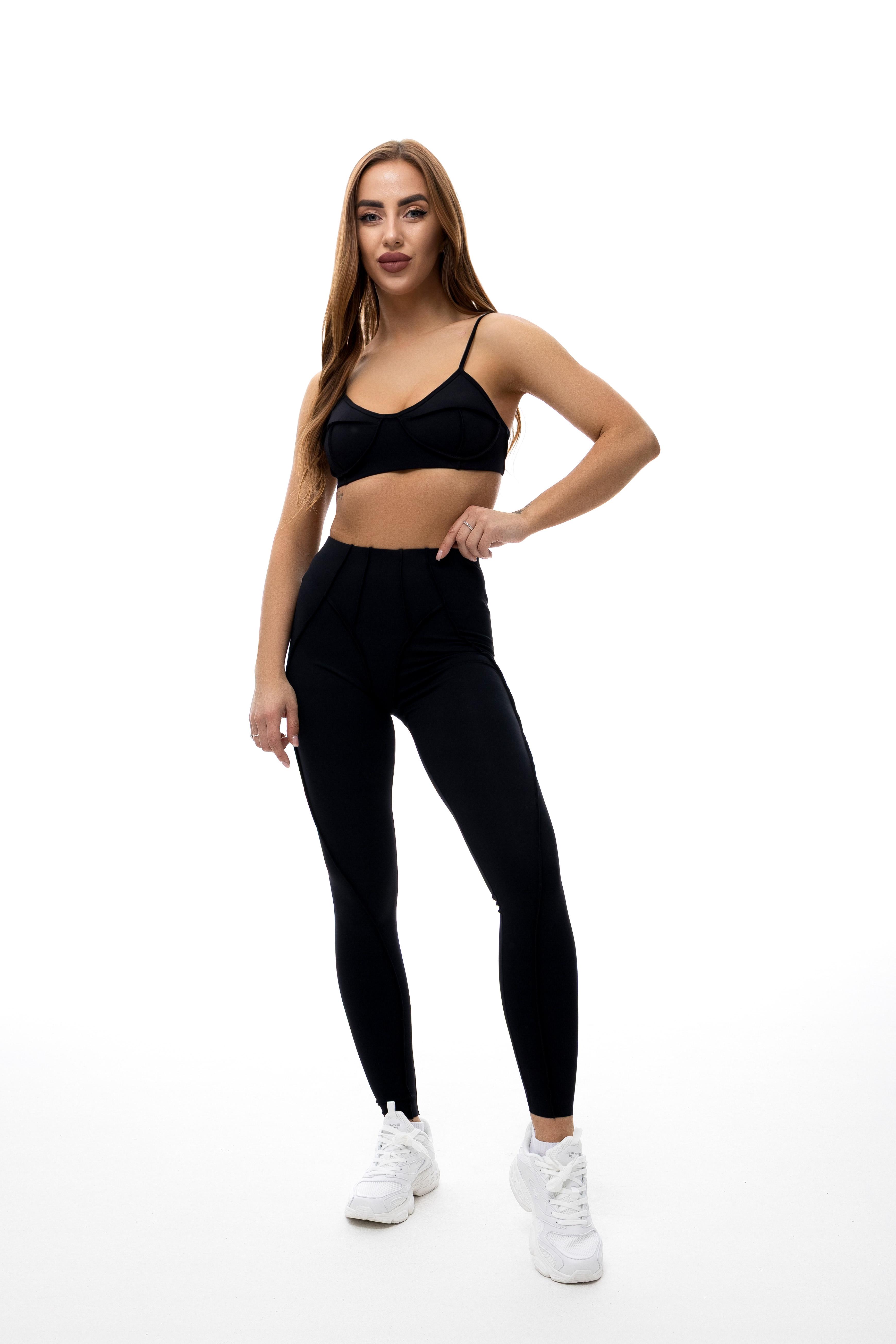 Спортивный костюм женский U:na STASY 345587 S-M Черный