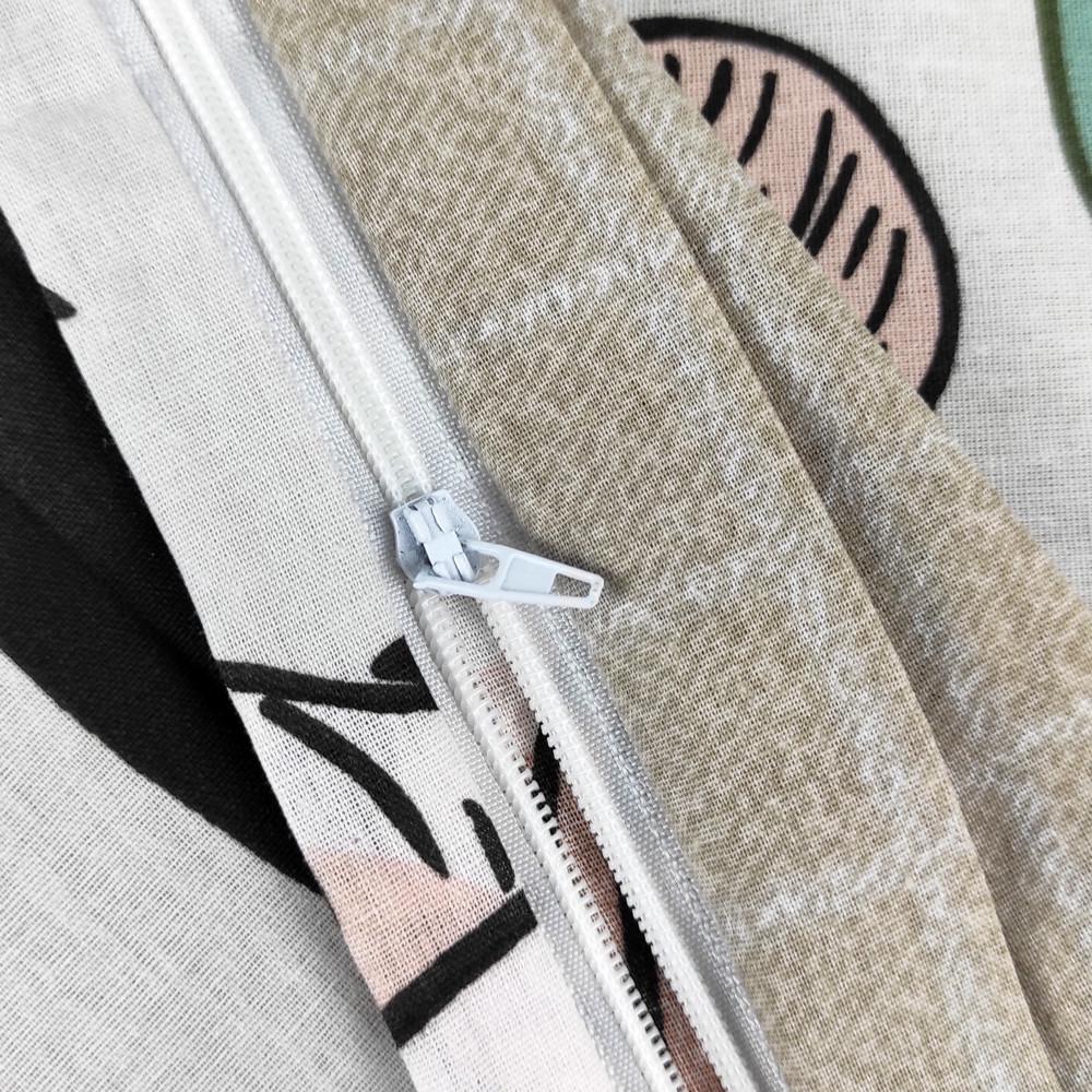 Комплект постельного белья Love You поплин полуторный 160x220 см (7172) - фото 3 Комплект постельного белья Love You поплин полуторный 160x220 см (7172) - фото 3