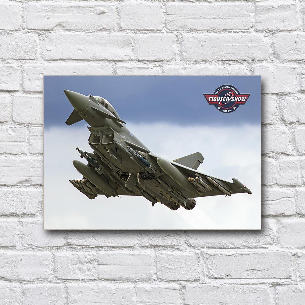 Постер дерев’яний Eurofighter Typhoon 210х297 мм (18169735)