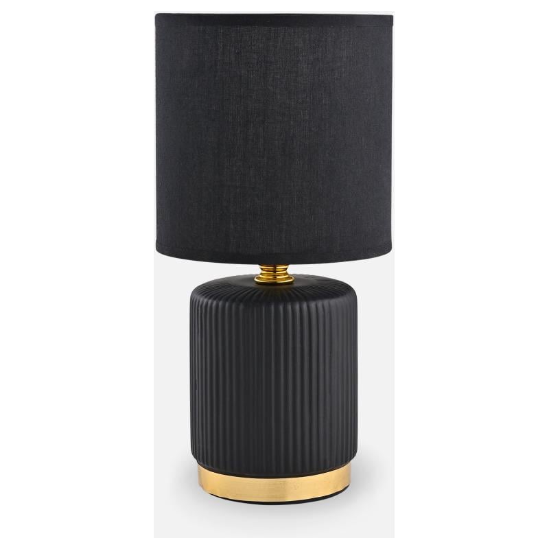 Настольная лампа Zuma Line HS8720-BL 1xE14/40W/230V Черный/Золотой (27109622)