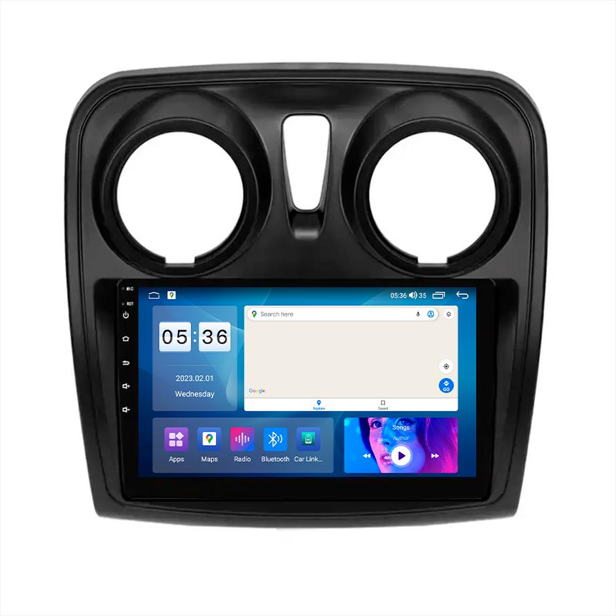 Автомагнітола штатна Lesko Prime для Renault Lodgy 2012-н.в р. CarPlay/4G/Wi-Fi/GPS 4/64 GB 9" (9832-63216)