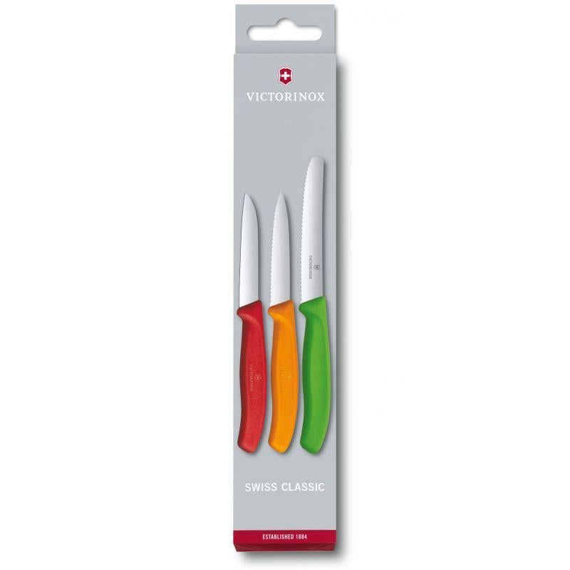 Набір ножів Victorinox Swiss Classic Paring Knife Set Colorful 6.7116.32 3 шт. (58-79-Vx67116.32)