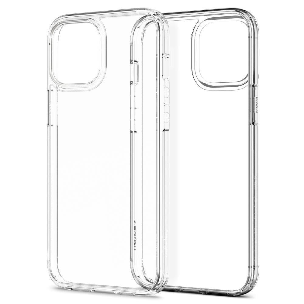 Силиконовый чехол-накладка Spigen Ultra Hybrid Case for iPhone 12 Pro Max, Clear (ACS01618) - фото 3