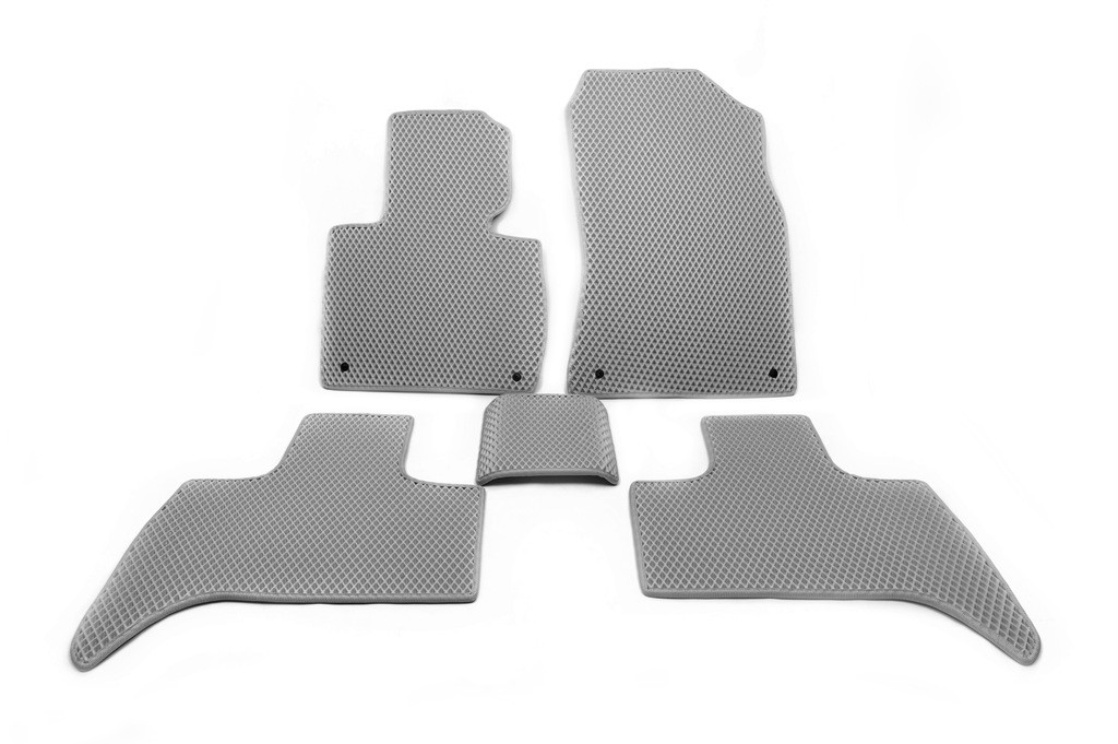 Автоковрики Digital Designs BMW X5 E53 2000- 5 шт. Серый (1501244304)