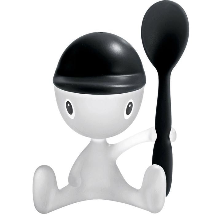 Держатель для яйца Alessi Cico 8х11,5х9 см Черный