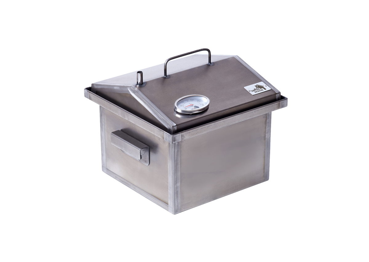 Коптильня з термометром Smoke House S 300х300х270 мм до 2 кг (2689474123) - фото 1 Коптильня з термометром Smoke House S 300х300х270 мм до 2 кг (2689474123) - фото 1