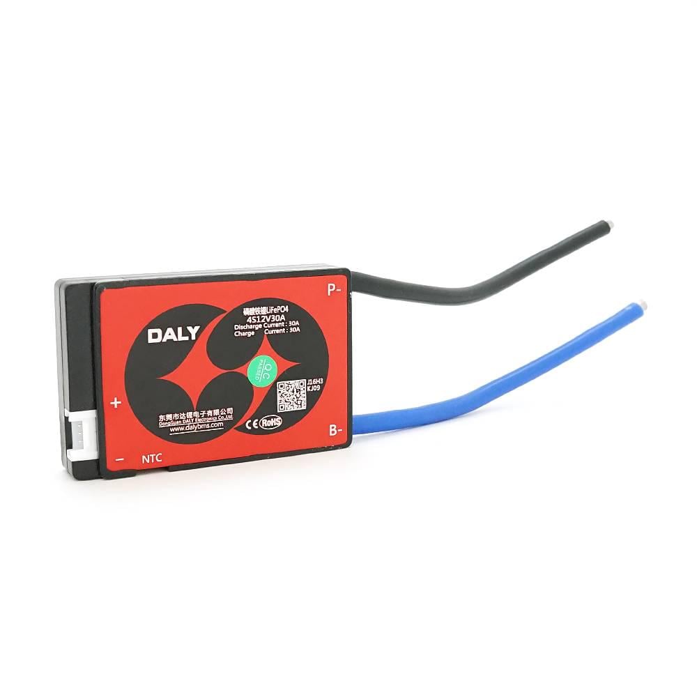 Плата BMS DaLy LiFePO4 12V 4S 30/30A (39176)