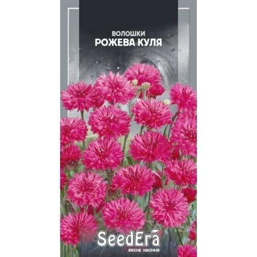 Семена цветов Васильки полевые Розовый шар Семейный сад 0,5 г (CS-0971)
