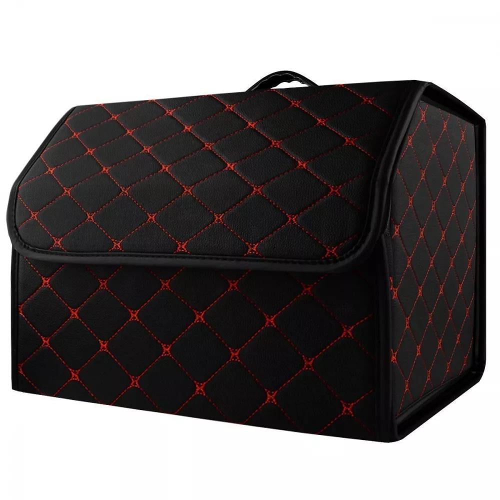 Автомобильный органайзер в багажник Proove эко-кожа разборной 40х30х30 см Black/Red (576b8e7a) Автомобильный органайзер в багажник Proove эко-кожа разборной 40х30х30 см Black/Red (576b8e7a)