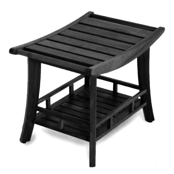 Табурет для ванной из дерева Галиос Венге (ТВН-007412)