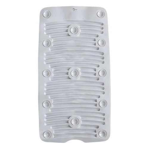 Килимок дошка силіконовий для ручного прання 45,5x22x5 Grey (125215) Килимок дошка силіконовий для ручного прання 45,5x22x5 Grey (125215)