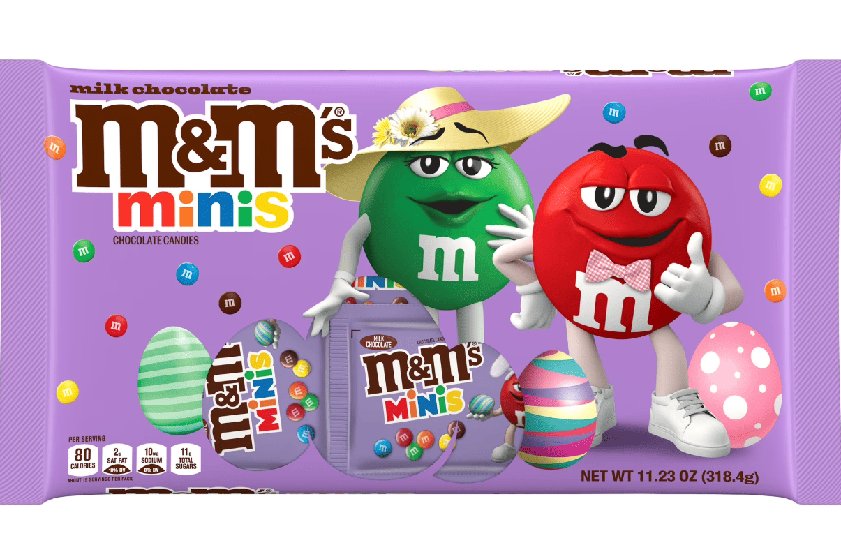 Драже M&M's Minis Milk Chocolate Easter Candy 318,4 г (2999963395)