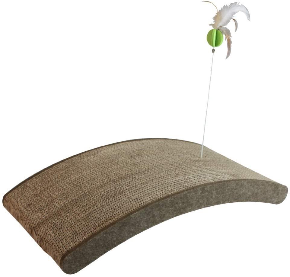 Когтеточка мост из гофрокартона Croci Scratching Paper Bridge 48х24х9 см