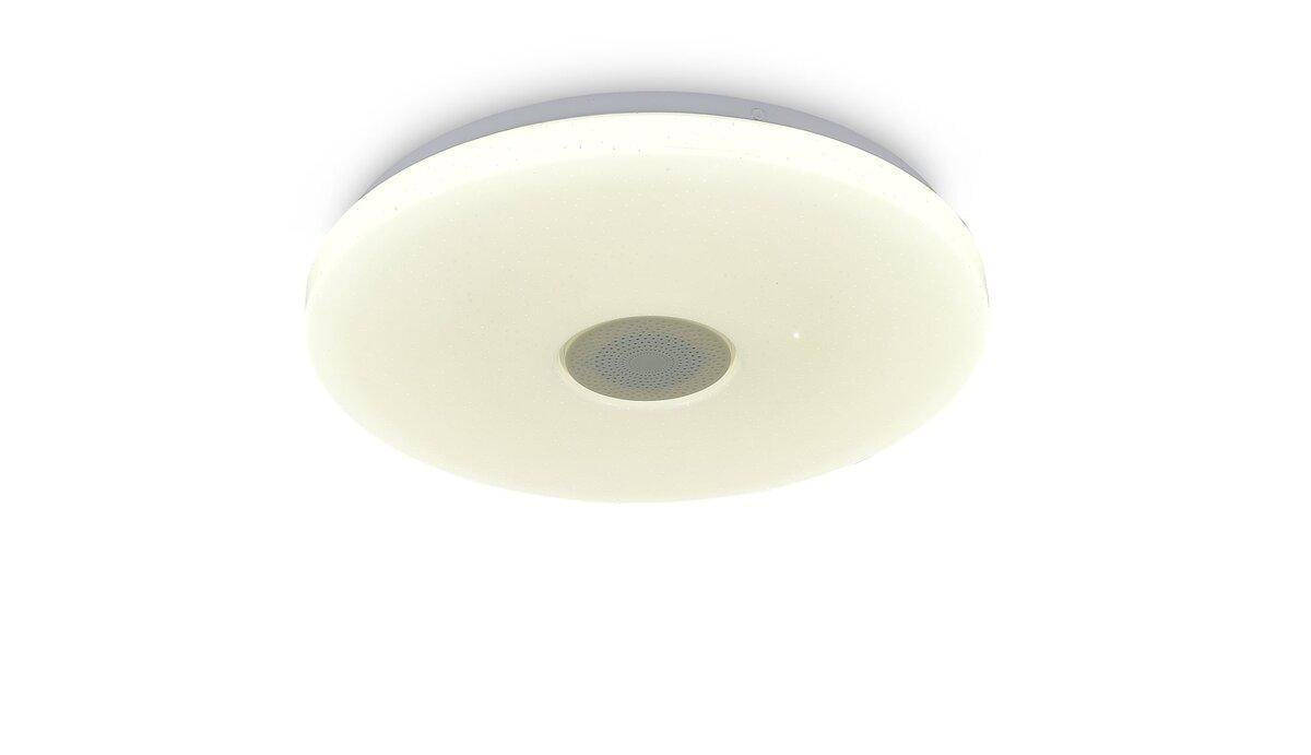 Светильник потолочный светодиодный смарт Valeso LY576-400 WH 48W+5W RGB музыкальный Белый (3120078176)